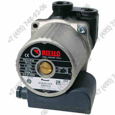 Насос циркуляционный RNE 43/15 арт. R1550 для горелок Riello