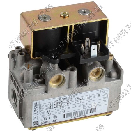 Газовый клапан 830 Tandem арт. R105442 для горелок Riello